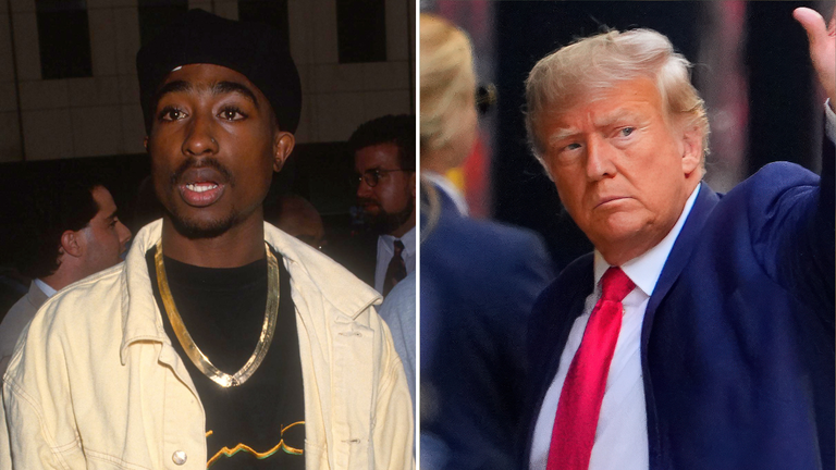 2Pac and Donald Trump