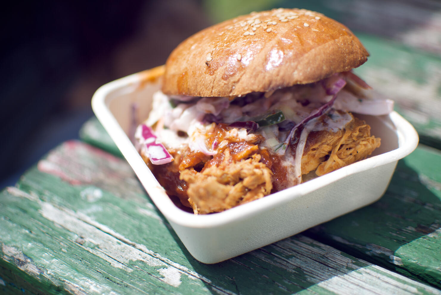 Pulled Chicken Sandwich