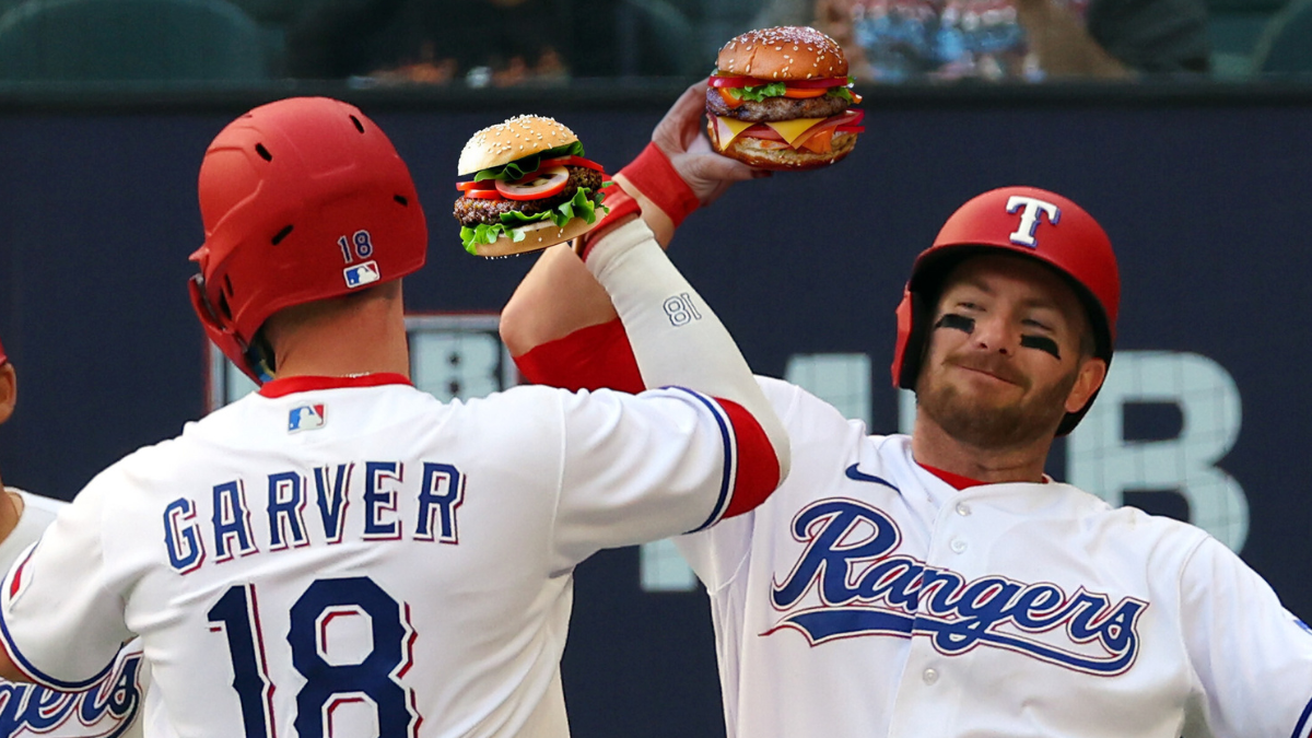 Taste testing the Texas Rangers' new two-foot-long 'boomstick