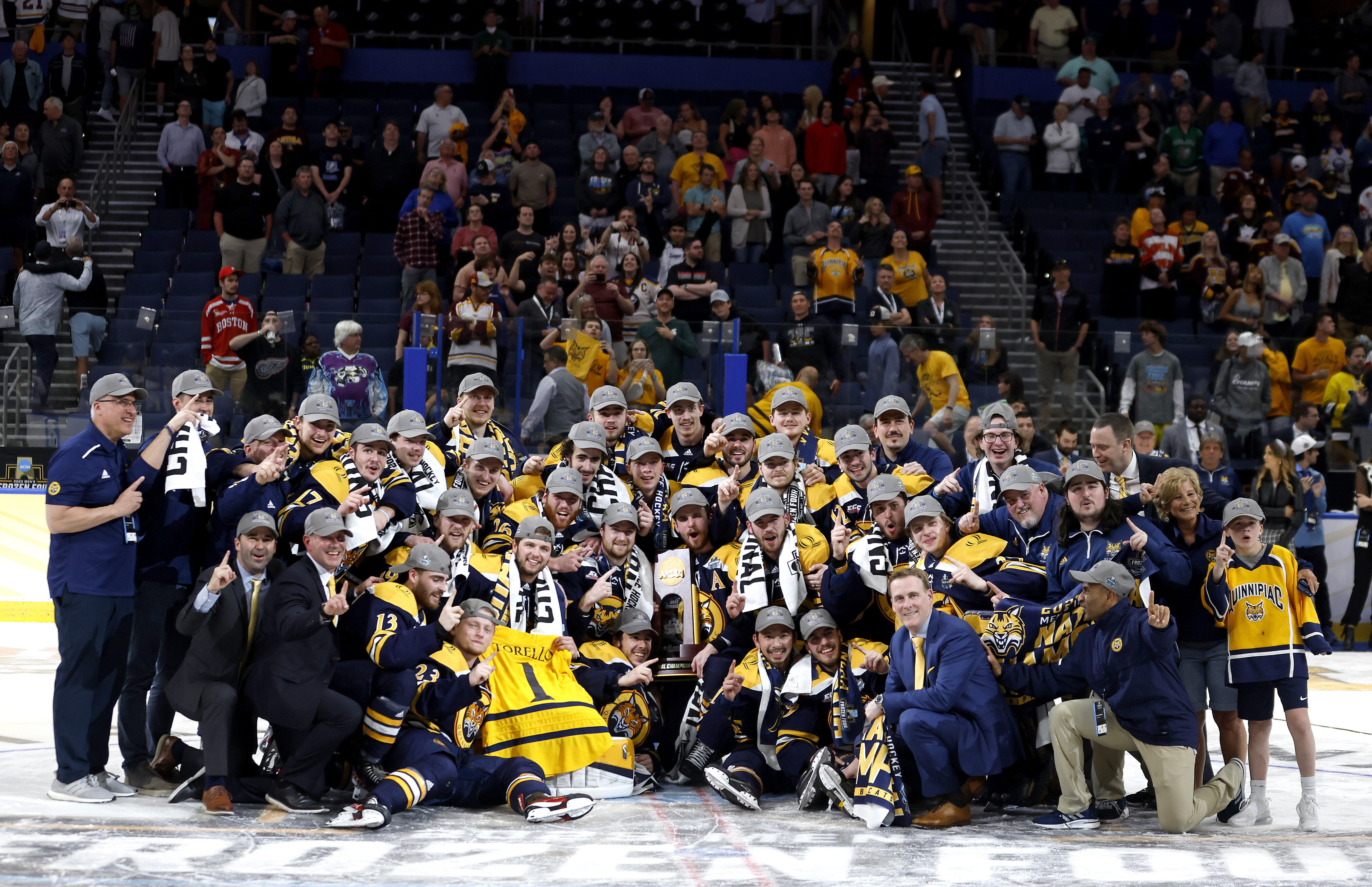 Quinnipiac Bobcats! Tonight! National Championship Rally! | The River ...