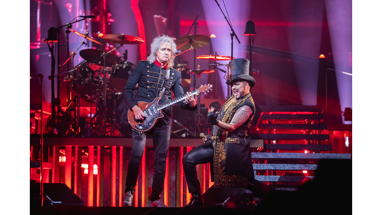 Queen + Adam Lambert Concert In Madrid