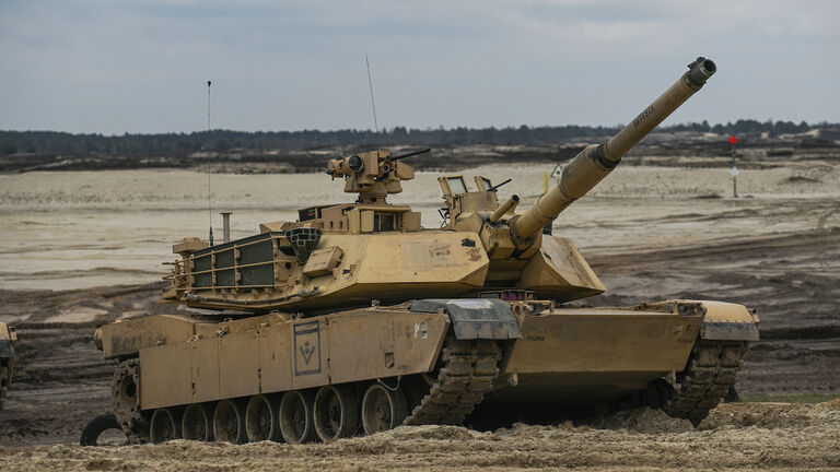 Abrams Tank Training in Poland's Nowa Deba