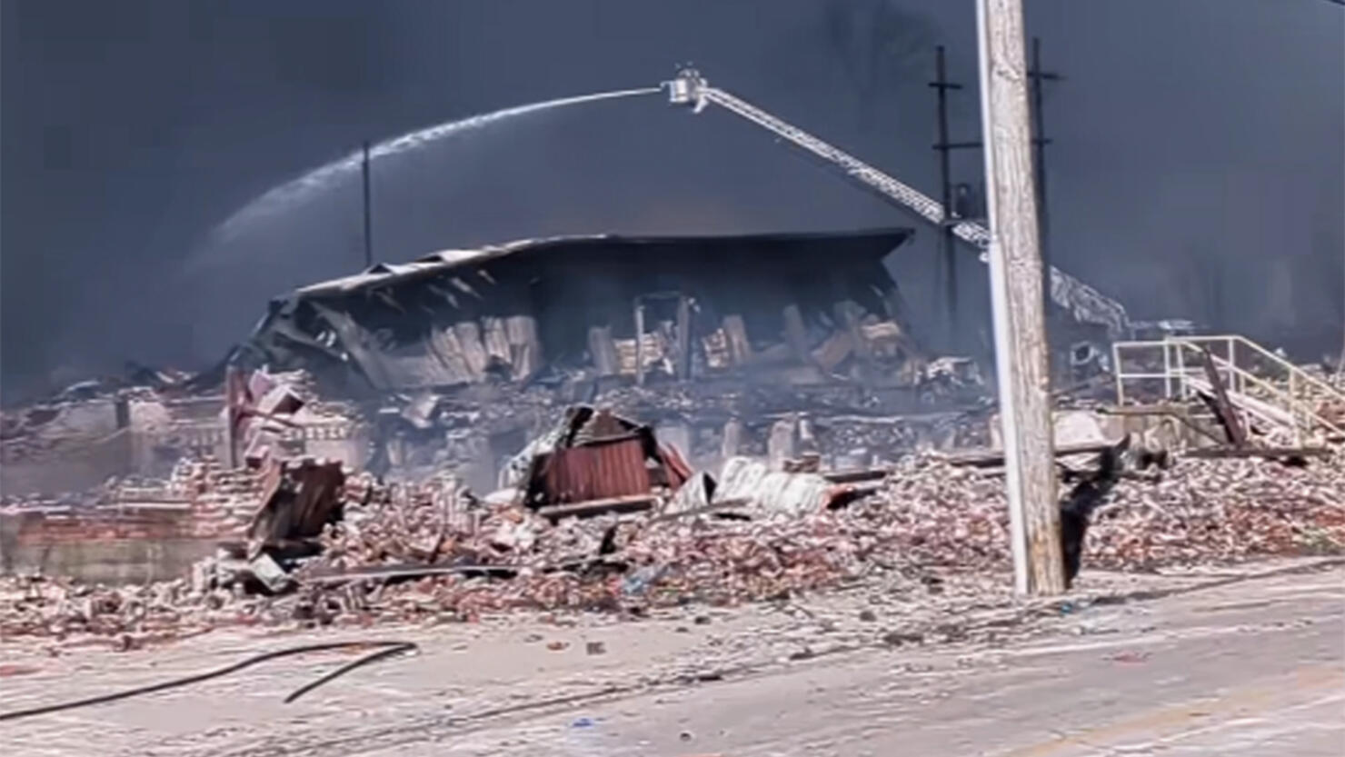 Asbestos Found In Debris Over A Mile From Indiana Recycling Plant Fire