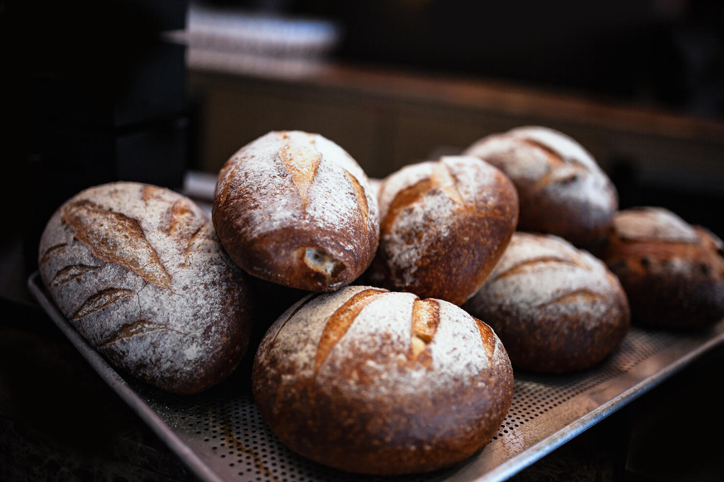 Gourmet Bread, No Knead Bread, just out of the oven