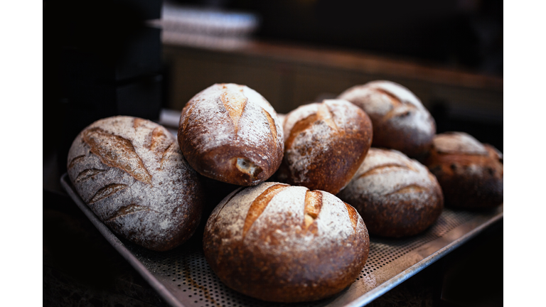 Gourmet Bread, No Knead Bread, just out of the oven
