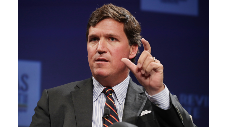 Fox News Host Tucker Carlson Appears At National Review Ideas Summit