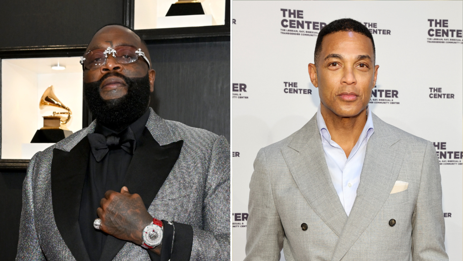 Rick Ross and Don Lemon