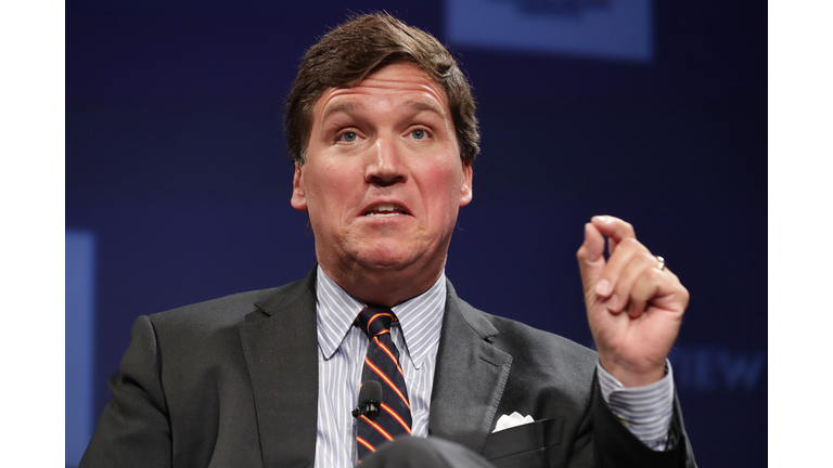 Fox News Host Tucker Carlson Appears At National Review Ideas Summit