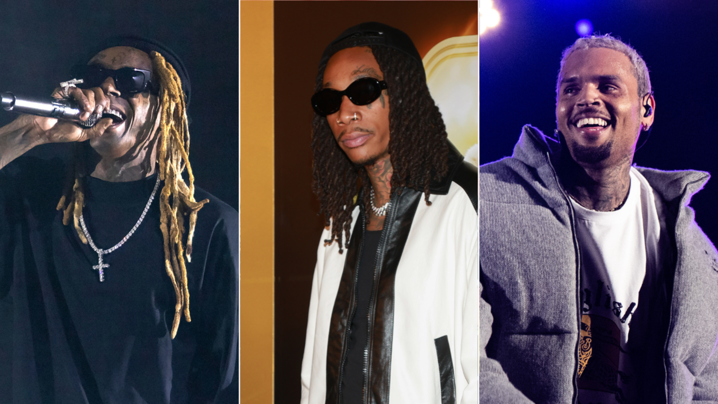 Lil Wayne, Wiz Khalifa & Chris Brown