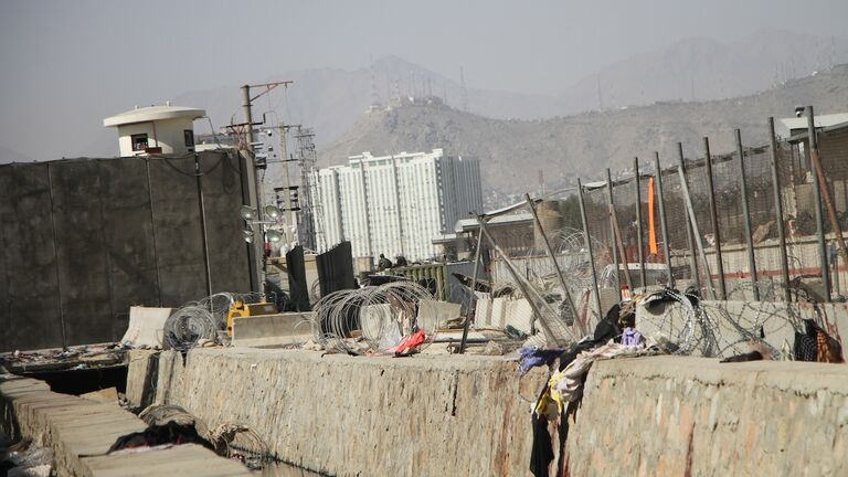 AFGHANISTAN-KABUL-AIRPORT ATTACK-EXPLOSION SITE