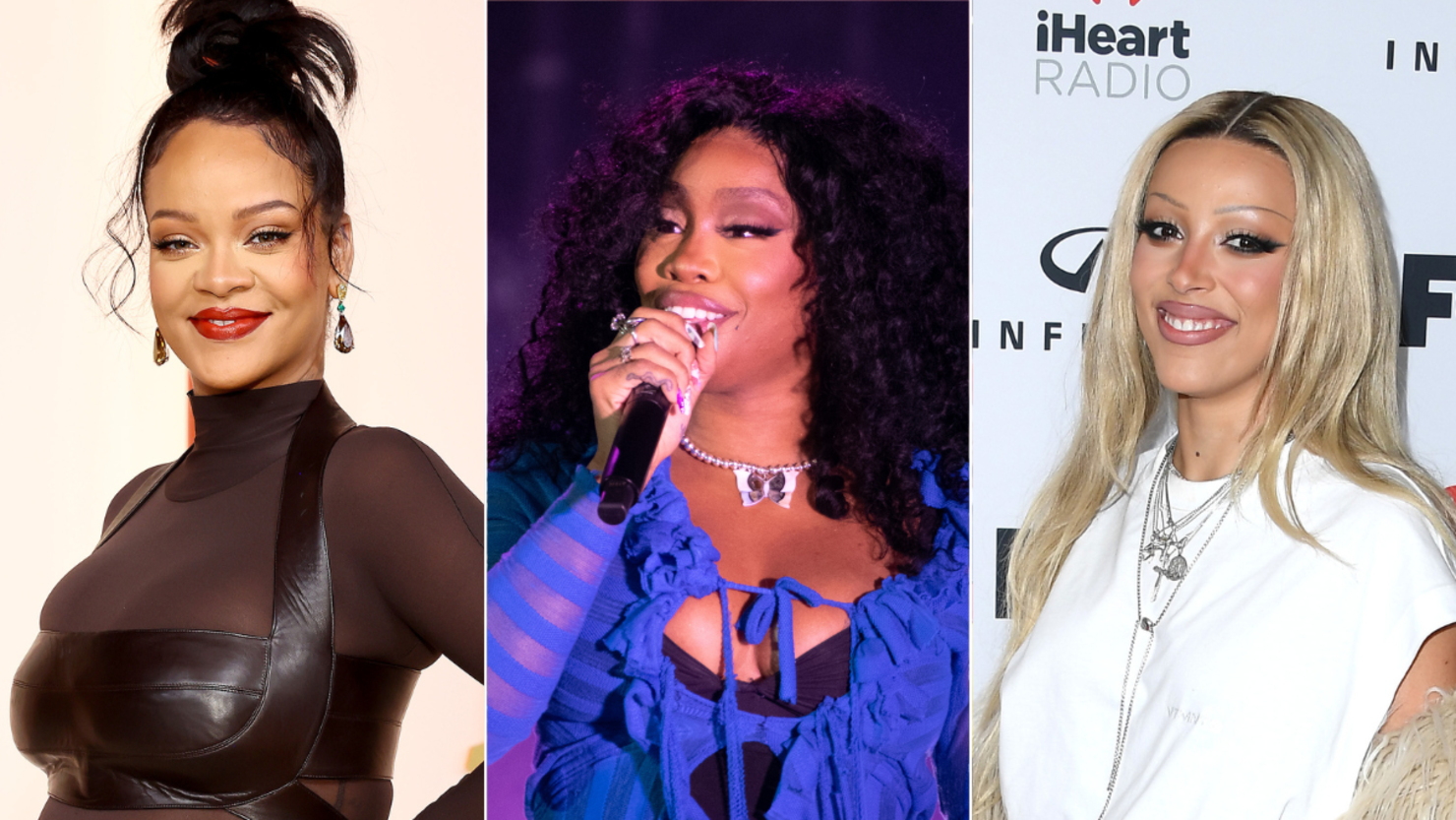 Rihanna, SZA and Doja Cat
