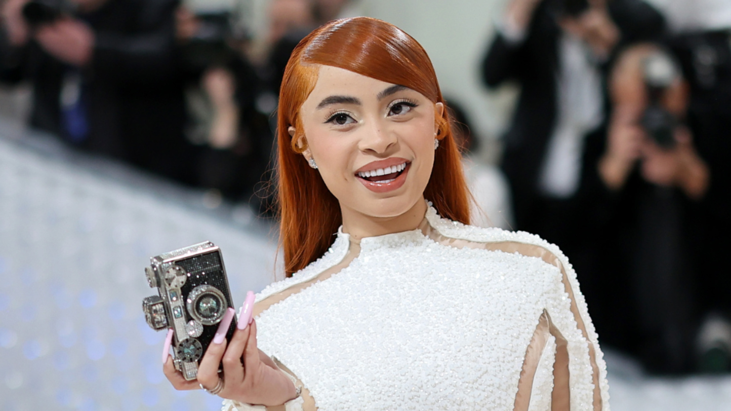 Ice Spice Is CameraReady In Sequin Gown During Met Gala Debut iHeart