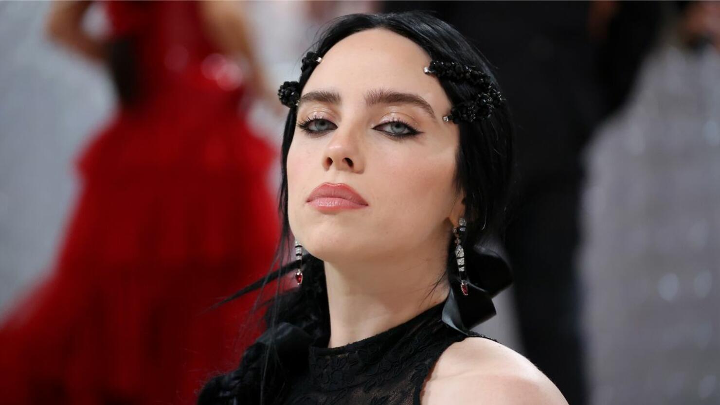 Billie Eilish Looks Sultry In A Sheer Black Gown At 2023 Met Gala | iHeart