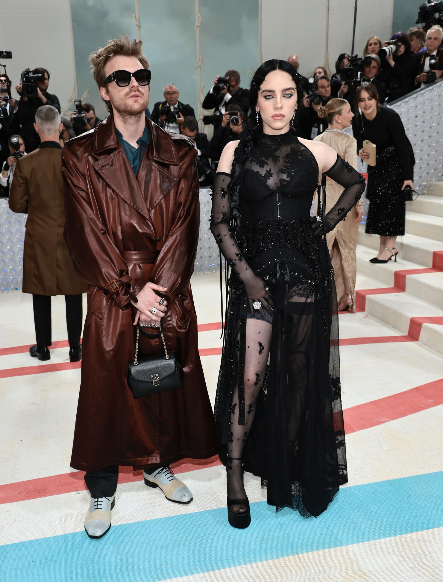 Billie Eilish Looks Sultry In A Sheer Black Gown At 2023 Met Gala Iheart 3168