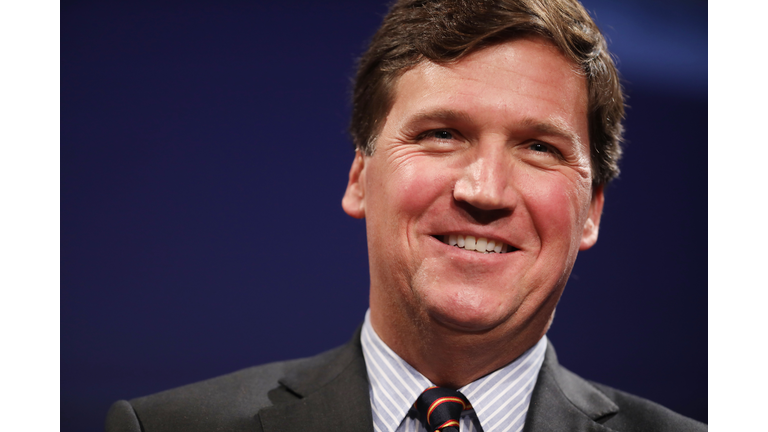 Fox News Host Tucker Carlson Appears At National Review Ideas Summit