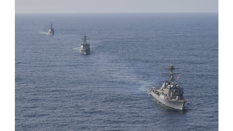 South Korea, U.S. And Japan Hold Missile Defense Drills