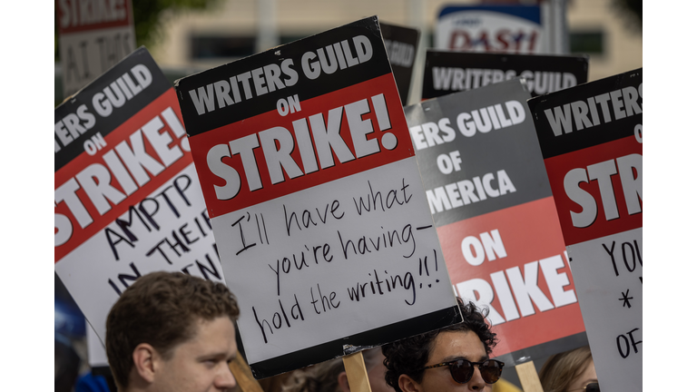 Hollywood Writers Go On Strike In Dispute Over Payments For Streaming Services