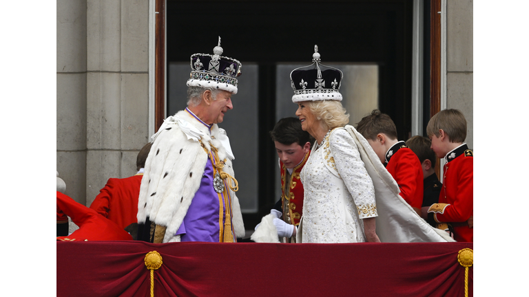 Their Majesties King Charles III And Queen Camilla - Coronation Day