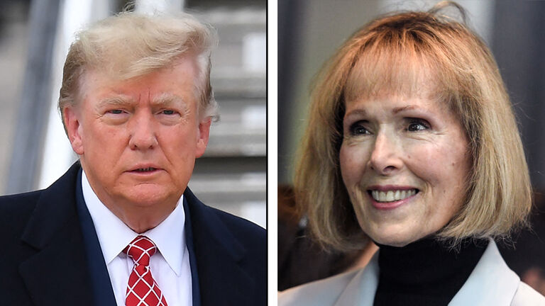 Donald Trump and E. Jean Carroll