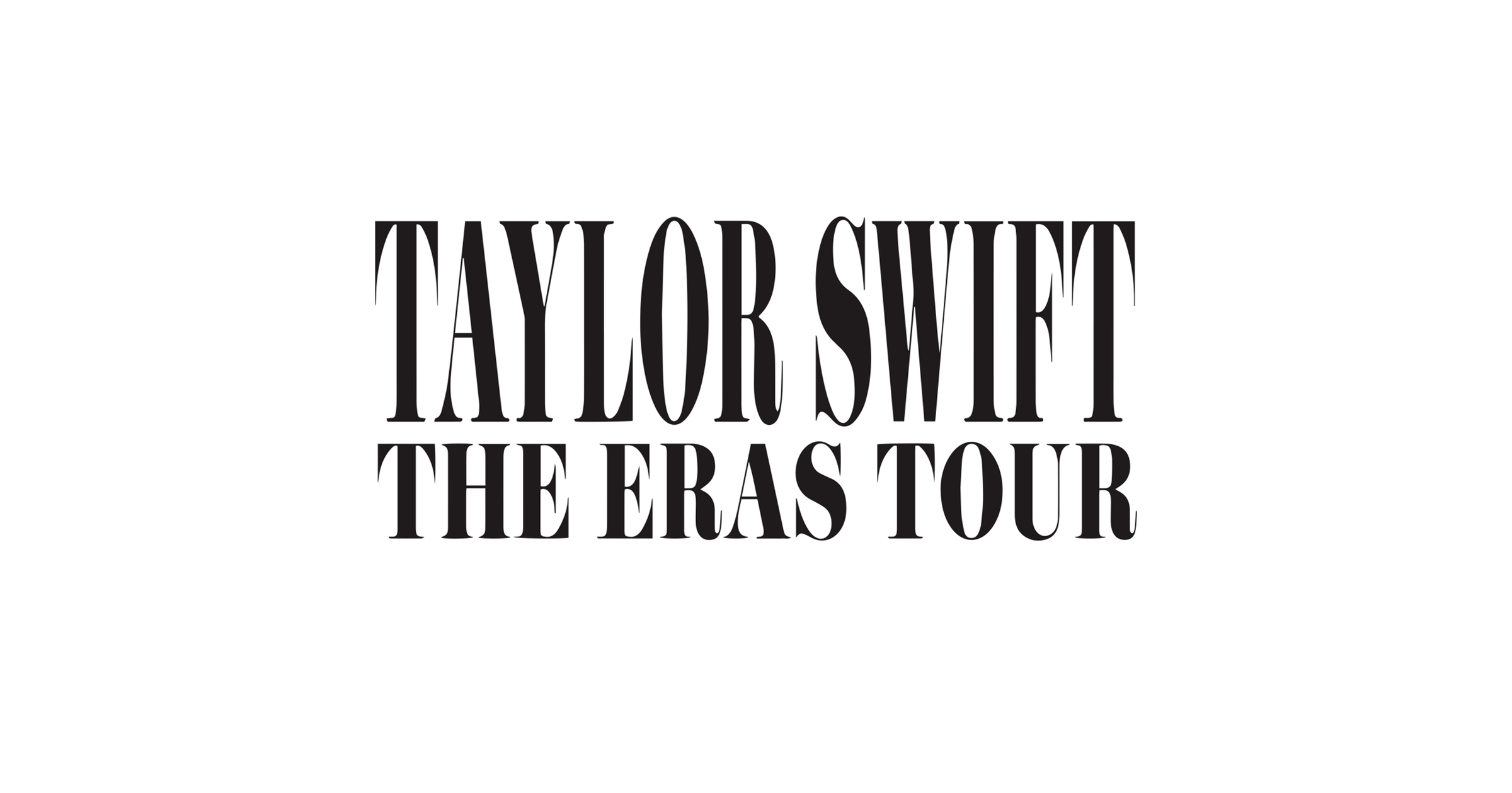 the eras tour font