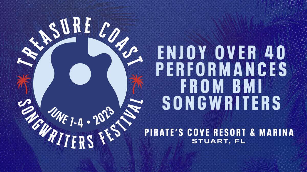 Join us for our Treasure Coast Songwriters Festival from June 1 - 4