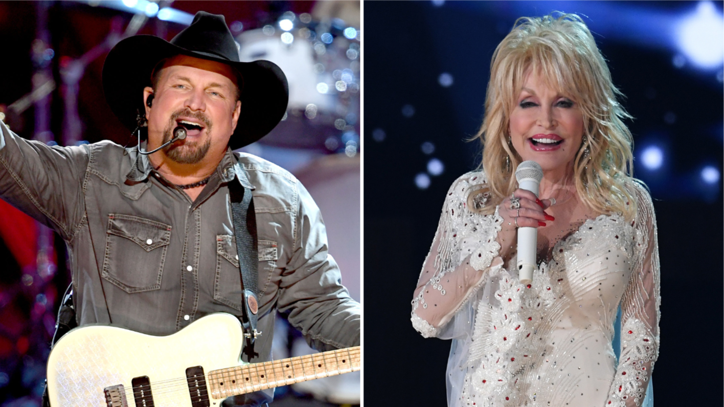 Garth Brooks Shares Hilarious 'Bloopers' With Dolly Parton Ahead Of ...