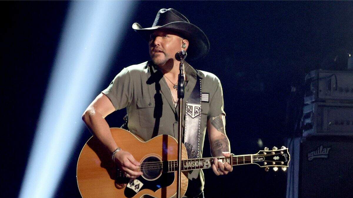 Jason Aldean Sings To His 'Tough Crowd' At 2023 ACM Awards | 101.5 WYNK
