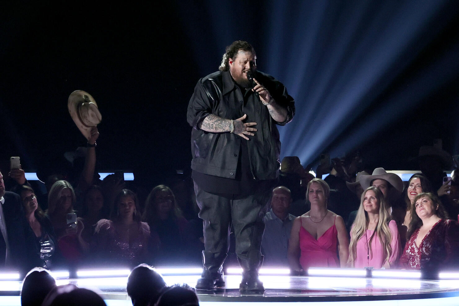 Jelly Roll Brings Out Surprise Guest For Emotional ACM Awards Debut ...