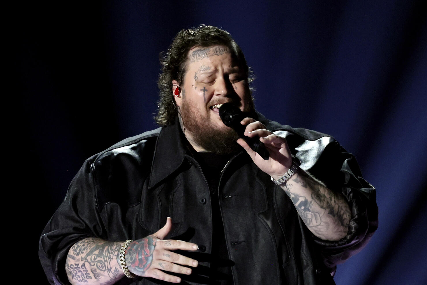 Jelly Roll Brings Out Surprise Guest For Emotional ACM Awards Debut ...