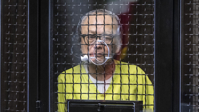 Accused Laguna Woods church shooter pleads not guilty