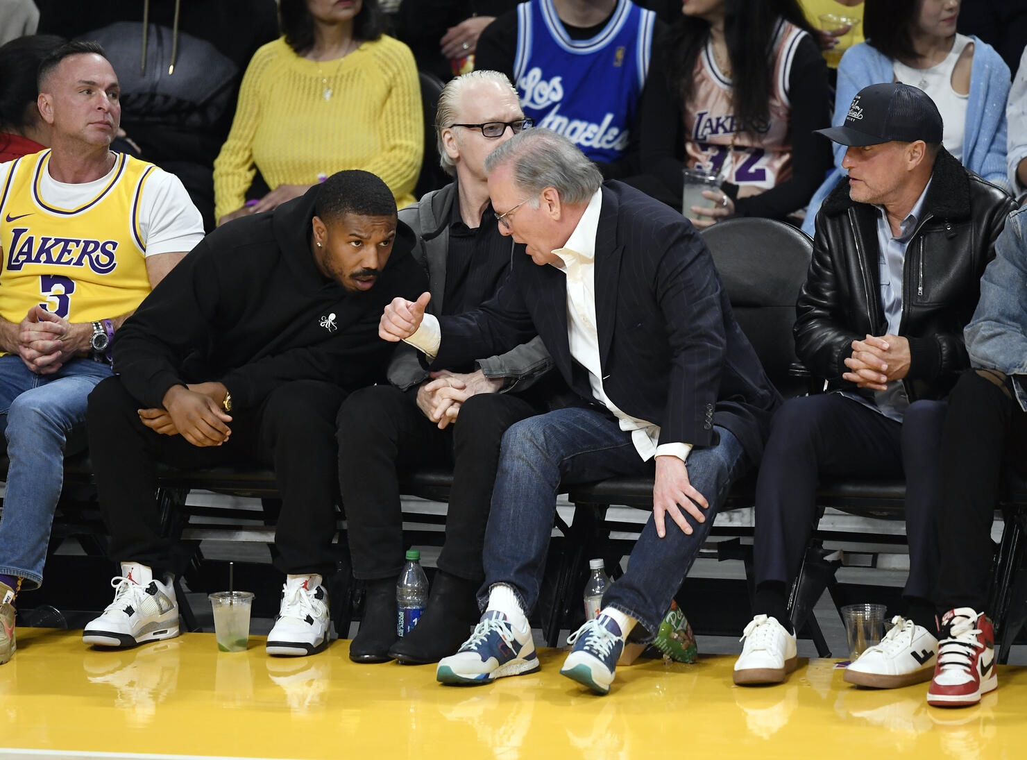 Courtside Cuties! Kendall Jenner and Bad Bunny Cheer on Lakers At NBA Game