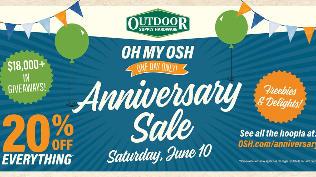 OSH  Outdoor Supply Hardware