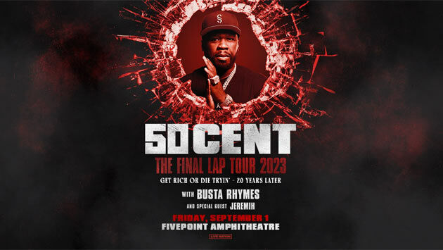 50 Cent at FivePoint Amphitheatre (9/1)