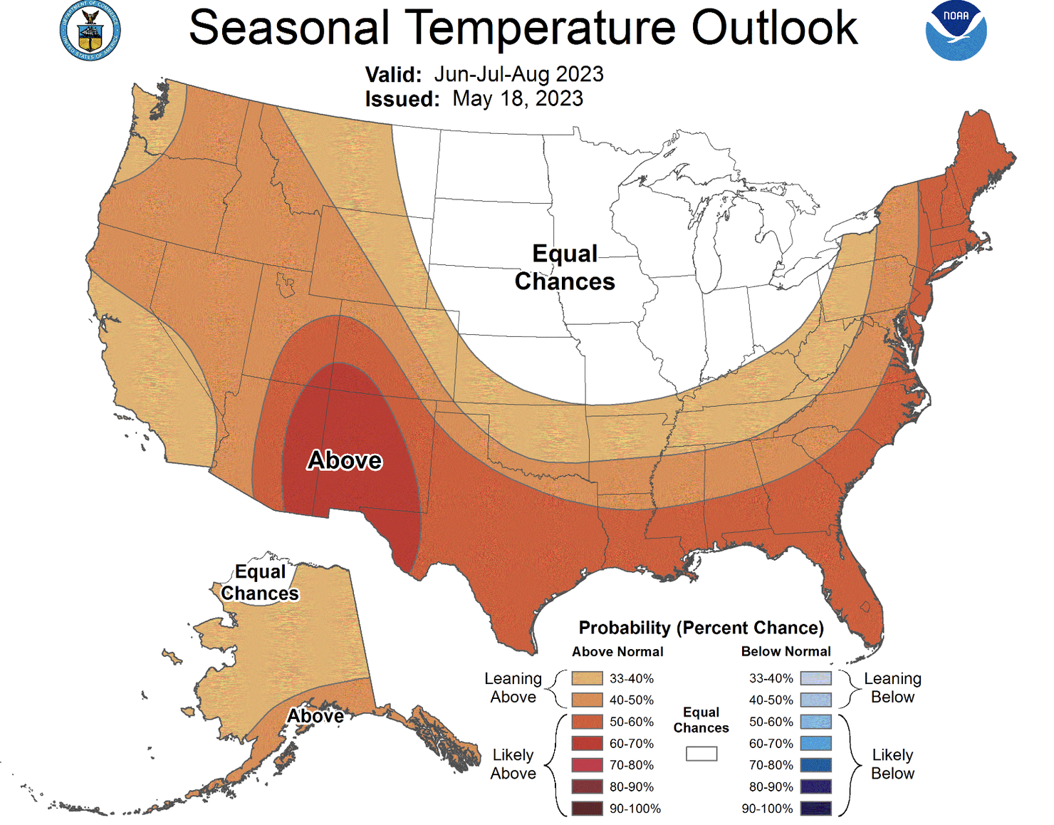 NOAA Releases Summer Weather Predictions For Illinois iHeart