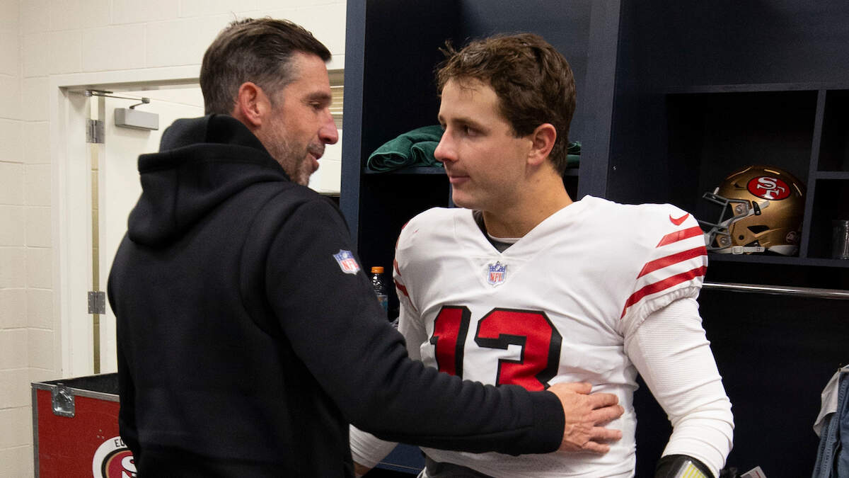 Kyle Shanahan Addresses Brock Purdy's Recovery Timeframe | Kiss 108