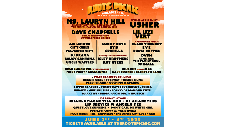 Roots Picnic 2022: Lineup, dates, and location