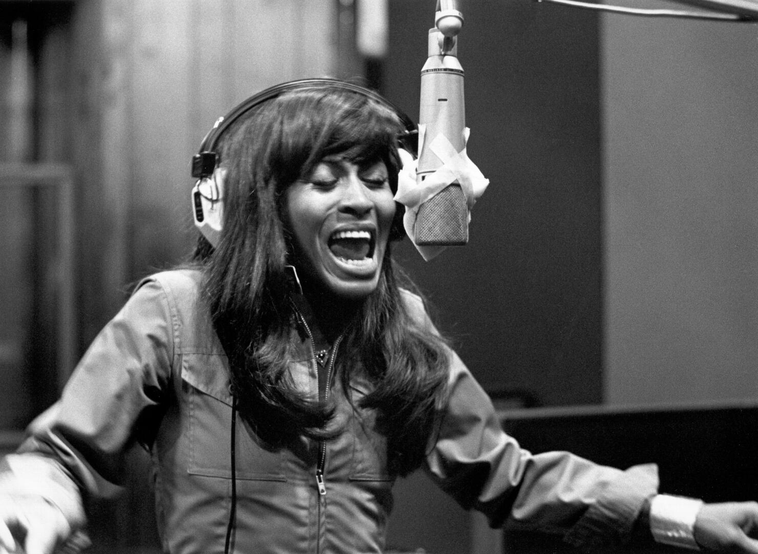 Tina Turner Recording Session