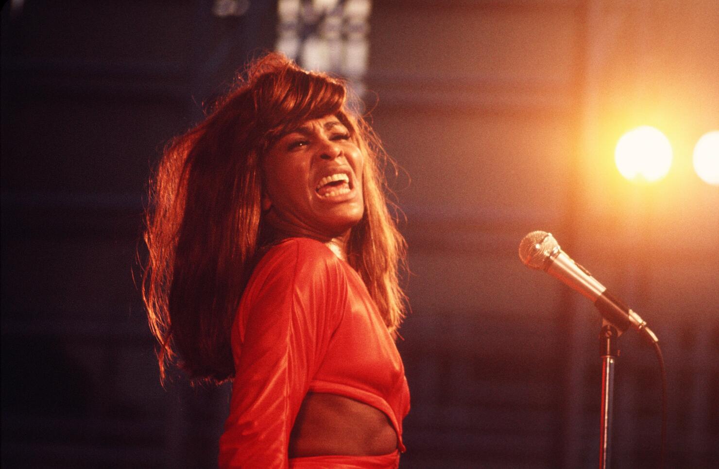 Tina Turner Performs in New York