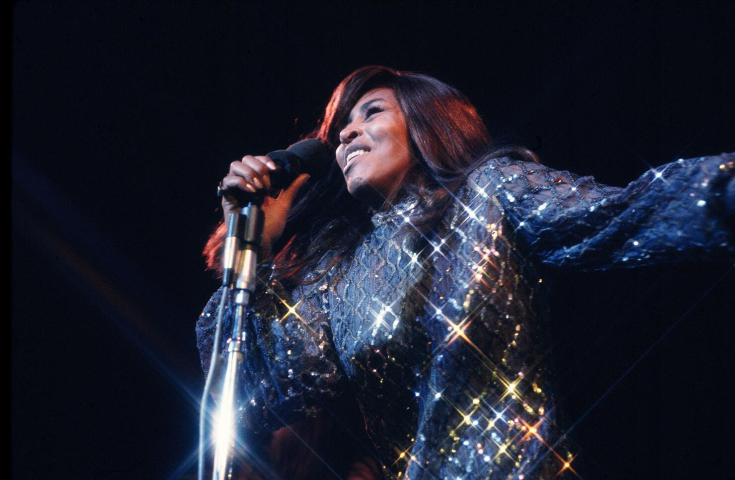 Tina Turner Performs in New York