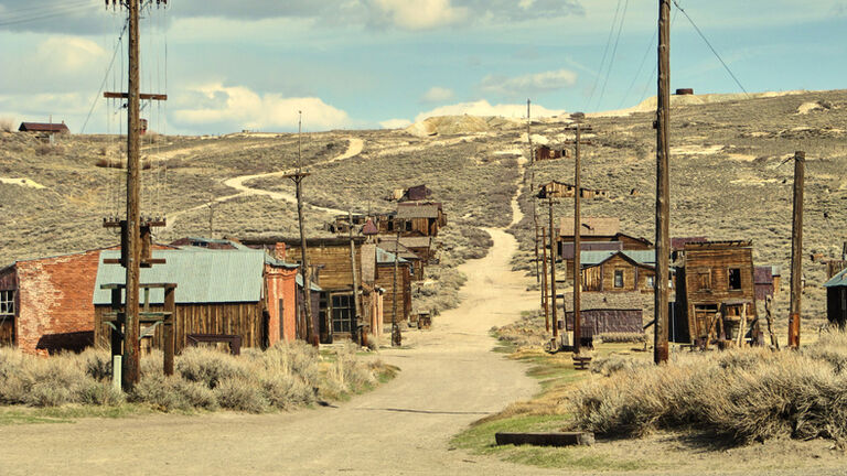 The ghost town of Bodie - California