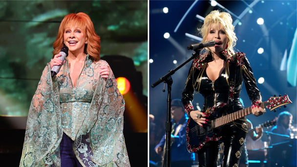 Reba McEntire Posts Epic Throwback Pic With 'One Of My Heroes' Dolly Parton