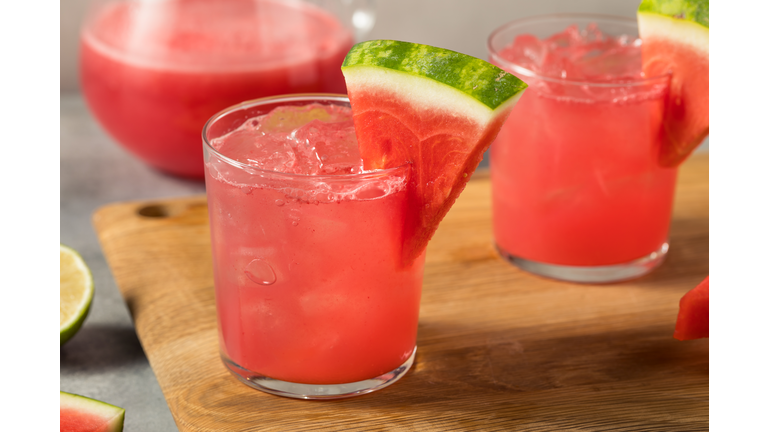 Cold Refreshing Watermelon Agua Fresca