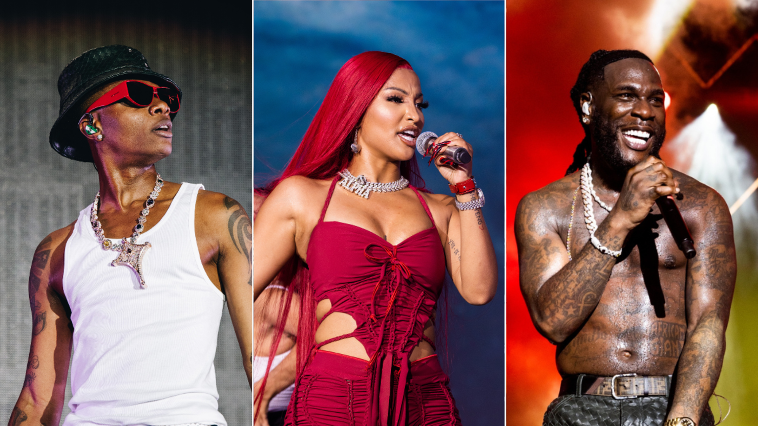 Wizkid, Shenseea & Burna Boy