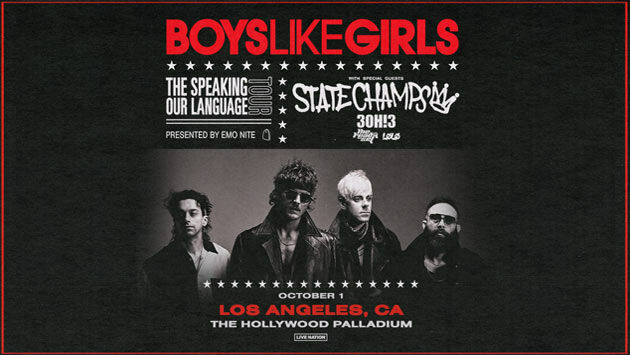 Boys Like Girls at the Hollywood Palladium (10/1)