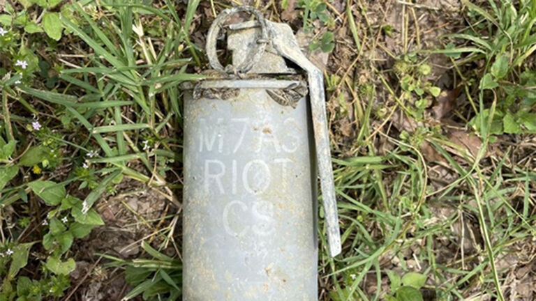 Tear gas grenade