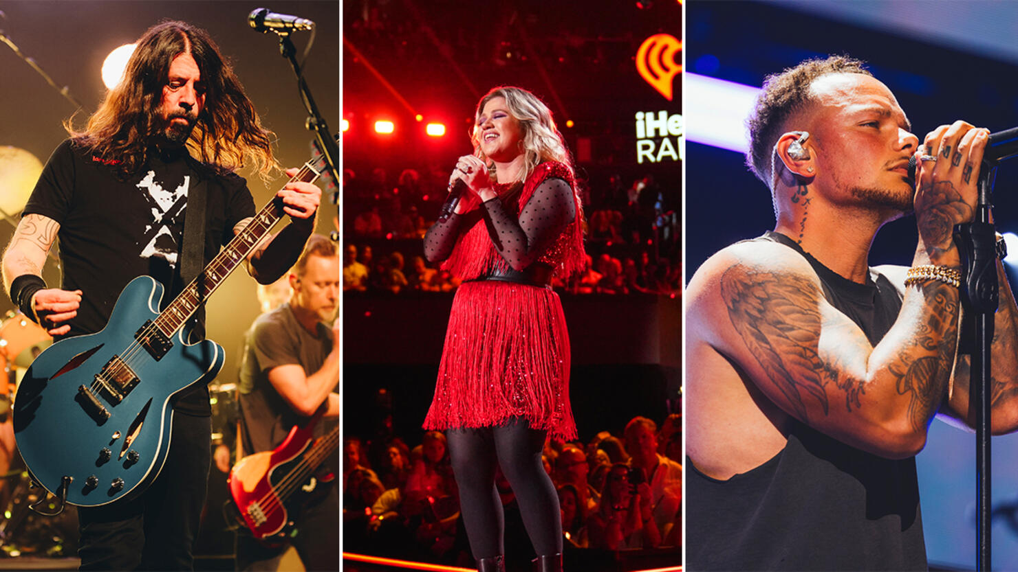 Where do celebrities sit 2025 at the iheart music festival