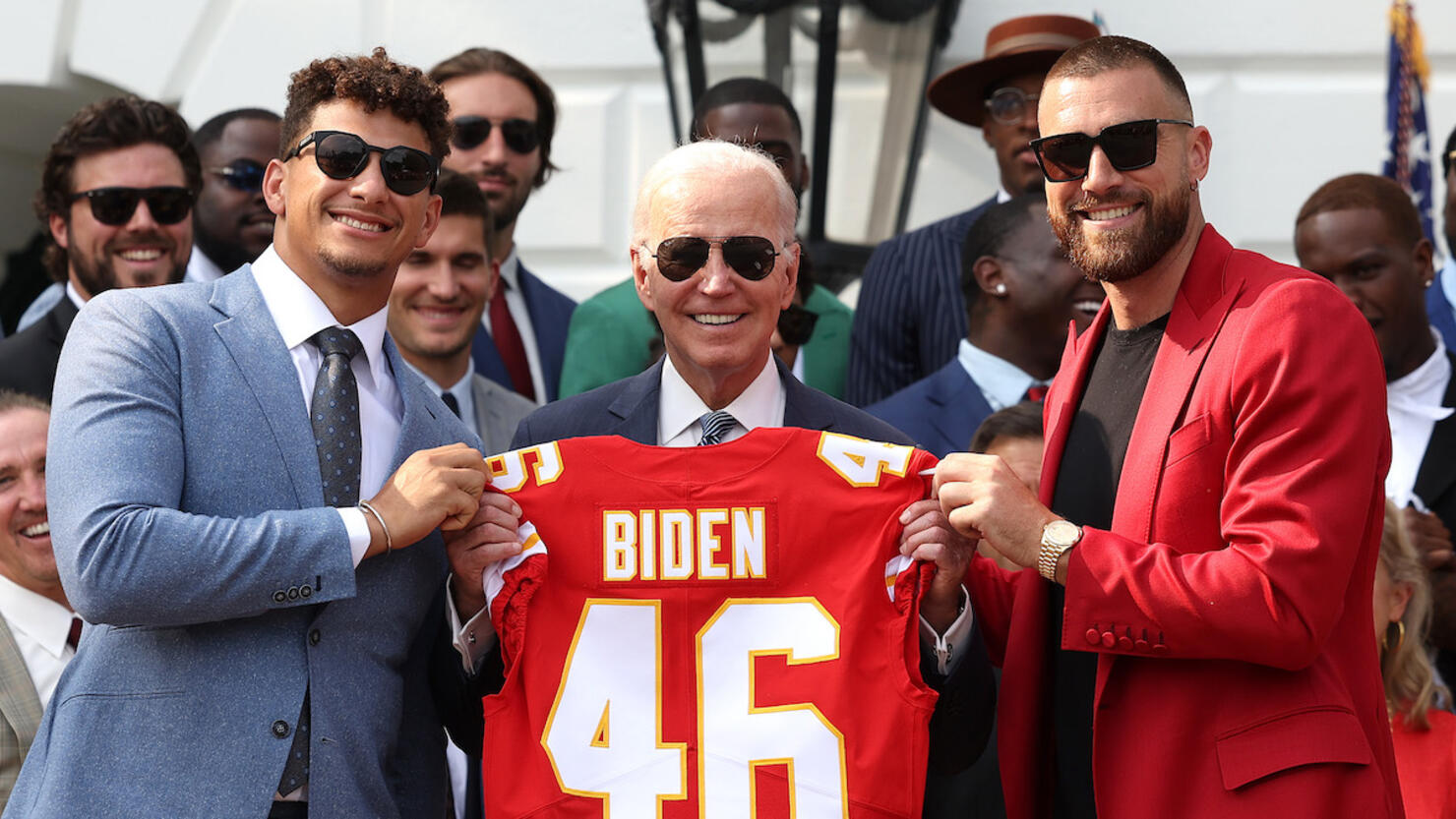 Biden welcomes Super Bowl champion Kansas City Chiefs to White