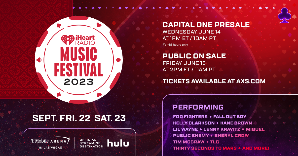 2023 IHeartRadio Music Festival Lineup Revealed | IHeart