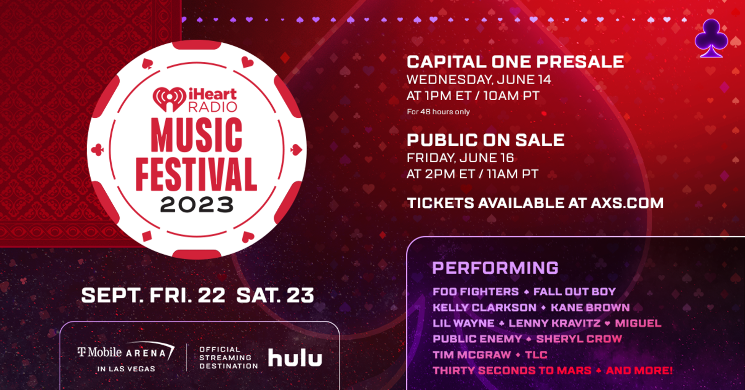 iHeartRadio announces line-up for upcoming 2023 festival in Las