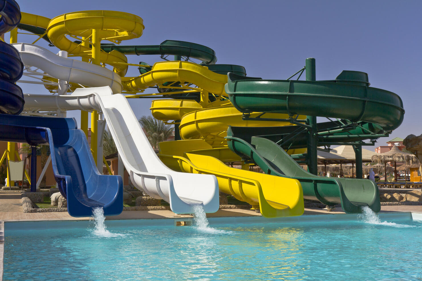 Water park pipes